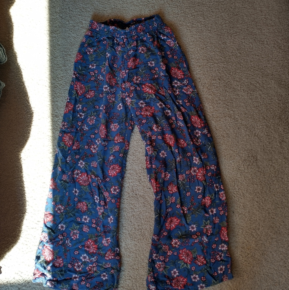 Flowy Flower Pants